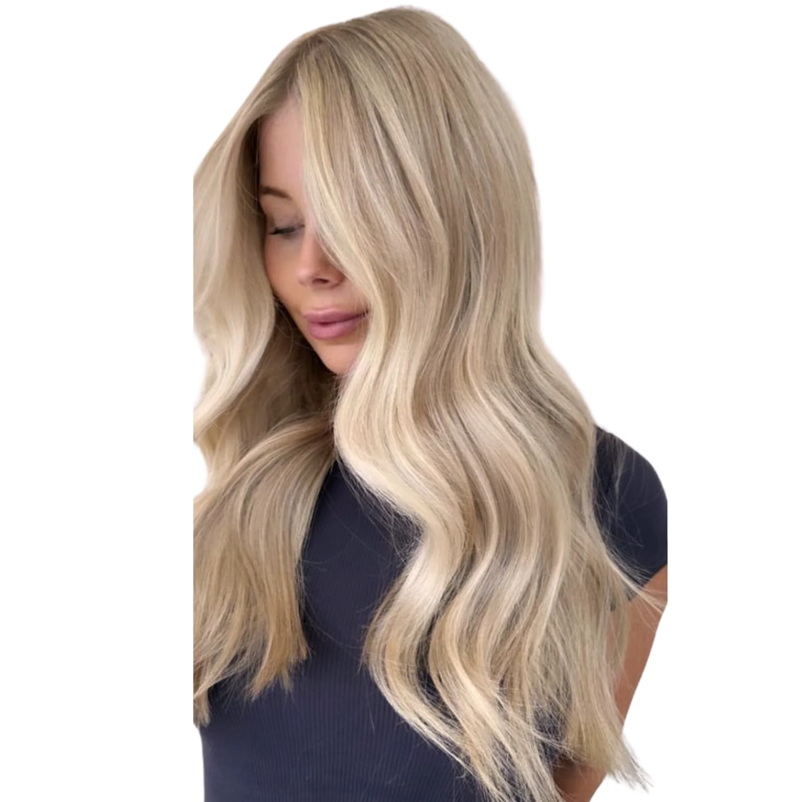 [Pre Order] Virgin Hair Invisible Fill In Clip in Human Hair Extensio…